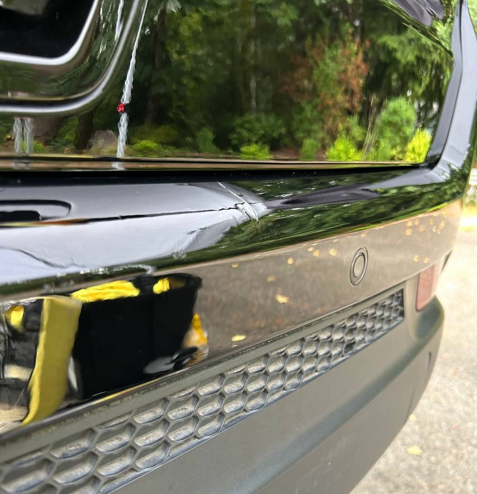 Vehicle paint after correction, with improved clarity and gloss